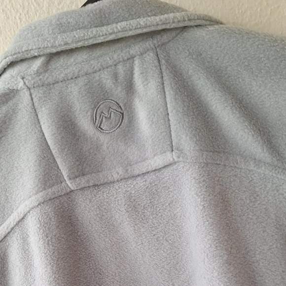 Magellan Women's Full Zip Fleece Sweatshirt Jacket Gray Color Size M - Picture 6 of 7